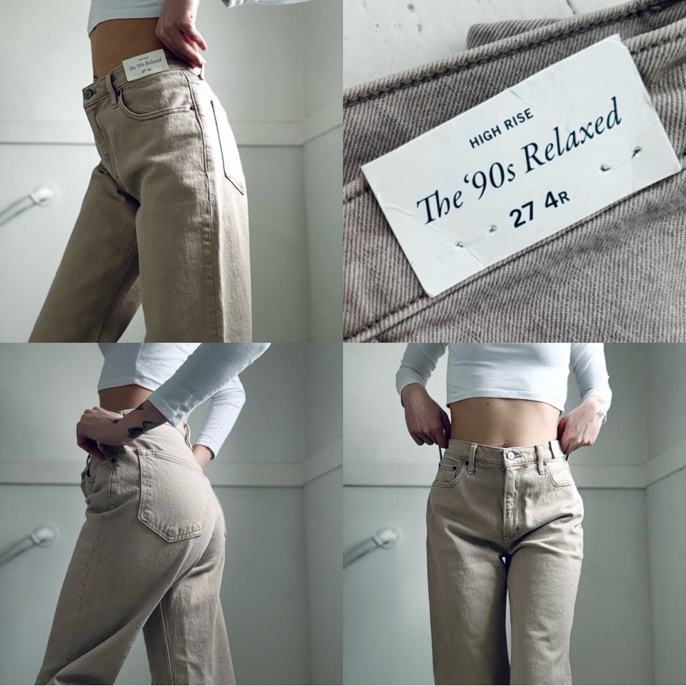 Abercrombie & Fitch 90’s Relaxed High Rise Jeans – Size 27/4R (NWT)